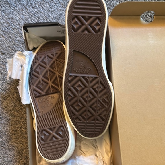 Converse Rose Glitter Platform Sneakers - Picture 2 of 5